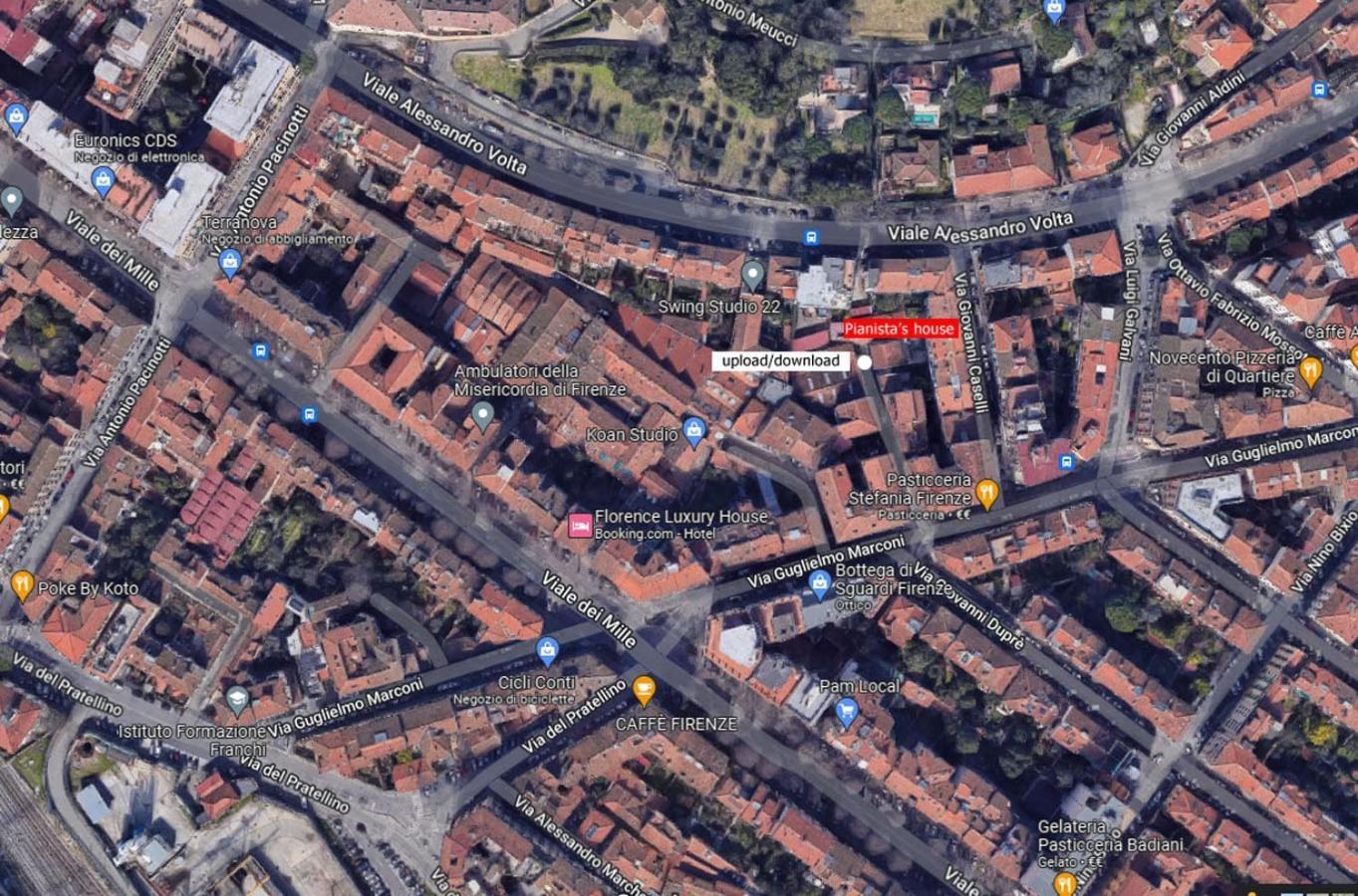 Apartament Pianista'S House Florencja Zewnętrze zdjęcie